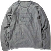 Mサイズ COMPILE LONG SLEEVE TEE WJTE0009 TOP GREY [アウトドア カットソー メンズ]