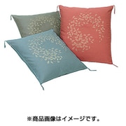 1290025496200 [国産 座布団カバー 花咲 八端判 59×63 グリーン]