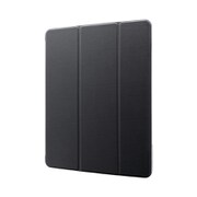 iPad 12.9インチ 2020年モデル 用 Clear Note 背面クリアフラップケース ブラック LP-ITPL20CNTBK