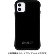 mksl-set-11-blk [iPhone 11用ケース WAYLLY-MK スモールロゴ ブラック]