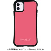 mksl-set-11-ppk [iPhone 11用ケース WAYLLY-MK スモールロゴ ピーチピンク]