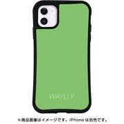 mksl-set-11-gre [iPhone 11用ケース WAYLLY-MK スモールロゴ グリーン]