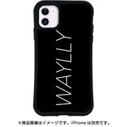 mkml-set-11-bl [iPhone 11用ケース WAYLLY-MK ビッグロゴ ブラック]