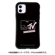 mkmtvk-set-11-kbl [iPhone 11用ケース WAYLLY-MK MTV×ハローキティ カワイイポップ ロゴ ブラック]