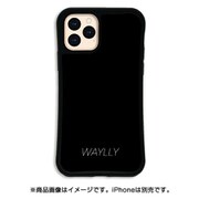 mksl-set-pro-blk [iPhone 11 Pro用ケース WAYLLY-MK スモールロゴ ブラック]