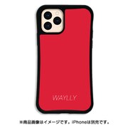 mksl-set-pro-red [iPhone 11 Pro用ケース WAYLLY-MK スモールロゴ レッド]