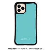 mksl-set-pro-mbl [iPhone 11 Pro用ケース WAYLLY-MK スモールロゴ ミントブルー]