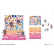 推しが武道館いってくれたら死ぬ アクリルジオラマスタンド 02 えりぴよ+くまさ+基 [キャラクターグッズ]