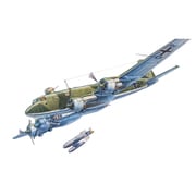 014T340 独・フォッケウルフ Fw200C-6 コンドル対艦攻撃機・Hs293 対艦ミサイル付 [1/144スケール プラモデル]
