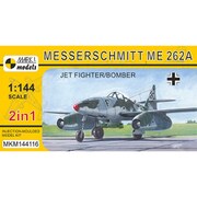 MKM144116 Me262A 戦闘爆撃機 2 in 1 [1/144スケール プラモデル]