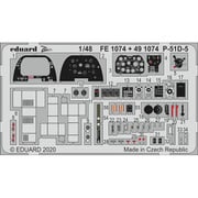 EDUFE1074 P-51D-5 ズームエッチングパーツ エアフィックス用 [1/48スケール エッチングパーツ]
