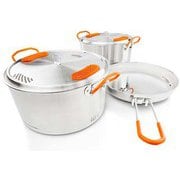 グレイシャーステンレス ベースキャンパーミディアム 11872050000000 [アウトドア 調理器具 コッヘル クッカー セット]