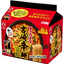 明星 チャルメラ 宮崎辛麺 5食