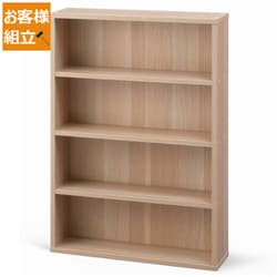 コミックラック 4段 CORK-8460 ナチュラル