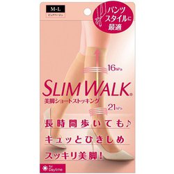 スリムウォーク 美脚ショートストッキング M～Lサイズ