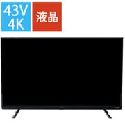 4K対応43型液晶テレビ 地上・BS・110度CSデジタル QRT-43W4KS
