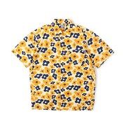 チャムロハ シャツ CH12-1105 YE Flower WMサイズ [アウトドア シャツ レディース]