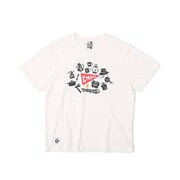 キャンプギアTシャツ CH01-1690 White Lサイズ [アウトドア カットソー メンズ]