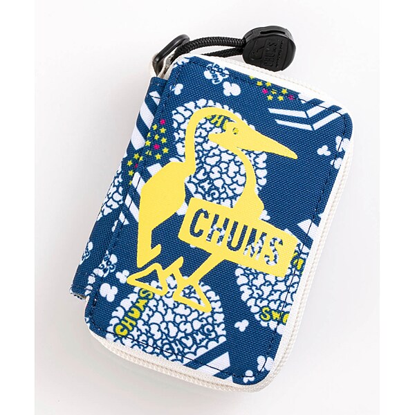 エコキージップケース Eco Key Zip Case Ch60 2486 Blue Popcorn アウトドア系 キーケース