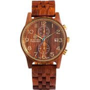 腕時計 CHRONO COLLECTION WOOD RUBER 42mm 9825058