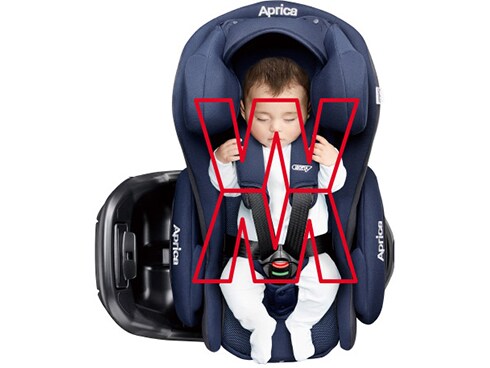 アップリカ　ディアターンプラス　ISOFIX　AB　チャイルドシート　ネイビー アップリカ ディアターン プラス ISOFIX AB ネイビー（新生児