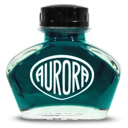 フラコーニ アウロラ100 ボトルインク 復刻ボトル 55ml トゥルケーゼ（ターコイズ） 124-TU