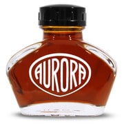 フラコーニ アウロラ100 ボトルインク 復刻ボトル 55ml セピア（暗褐色） 124-SE