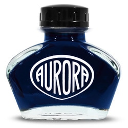フラコーニ アウロラ100 ボトルインク 復刻ボトル 55ml ブルー 124-B