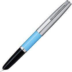 デュオカルト クロームキャップ ライトブルー DC57-CAM 万年筆 M（中字） 両用式 限定 DC57-CAM
