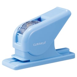 速技ゼムクリップとめ機 CLIRAKU（クリラーク） 水 M22-14