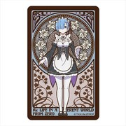 Re：ゼロから始める異世界生活 ICカードステッカー アールヌーボーシリーズ vol.2 レム [キャラクターグッズ]