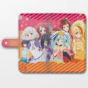 ゾンビランドサガ 手帳型スマートフォンケース フランシュシュ/Tシャツアイドル 汎用 Lサイズ [キャラクターグッズ]