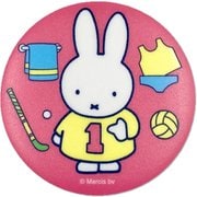 ポリカバッジ ミッフィー miffy sports ピンク [キャラクターグッズ]