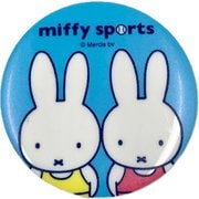 ポリカバッジ ミッフィー miffy sports ブルー [キャラクターグッズ]