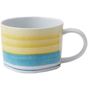 Craft Studio スープカップ ボーダーYE/BL