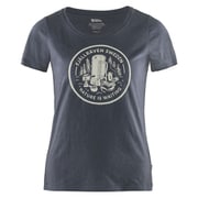 Fikapaus T-shirt W 83512 560 Navy Mサイズ [アウトドア カットソー レディース]