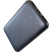 モバイルパワーバッテリー 2ポート 5000mAh コンパクト ブラック RiC-MPB5000_2P/BK