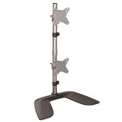液晶モニタースタンド 上下2面 アルミ製 ARMDUOVS