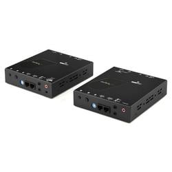 IP対応HDMIエクステンダー送受信機セット ビデオウォールシステム対応 1080p ST12MHDLAN2K