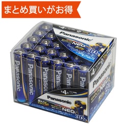 ヨドバシ.com - パナソニック Panasonic アルカリ乾電池 EVOLTA NEO（エボルタ ネオ） 単4形 30本入  LR03NJ/30SH 通販【全品無料配達】