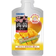 ぷるんと蒟蒻ゼリーパウチショット 完熟マンゴー 100g