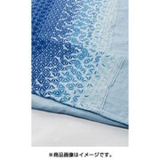 麻肌掛けふとん シングルロングサイズ(150×210cm)ブルー AE00152047