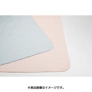 綿ワッフル敷きパッド ダブルサイズ(140×205cm) ブルー CM20120009