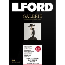 ILFORD GALERIE Tesuki-Washi EchiZen Smooth （110gsm） イルフォード 手漉き和紙 越前スムース A4 10枚 433309