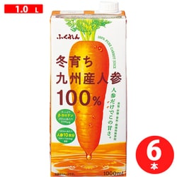 冬育ち九州産人参100%ジュース 1000ml×6本