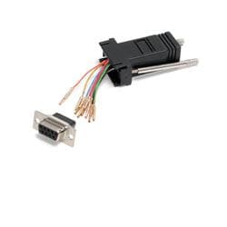 DB9 - RJ45変換アダプタ DB-9/D-Sub 9ピン（メス） - RJ-45（メス） GC98FF