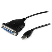 USB-A - パラレル(D-Sub 25ピン)プリンタ変換ケーブル 1.8m ICUSB1284D25