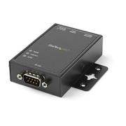 1ポートシリアル（RS232C） - イーサネット（TCP/IP）変換デバイスサーバー DINレール付属 アルミ製 NETRS2321P