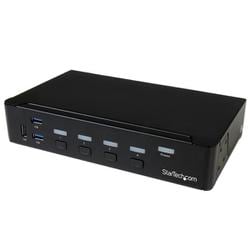 KVMスイッチ 4ポート 4K DisplayPort 3ポートUSB 3.0ハブ搭載 SV431DPU3A2