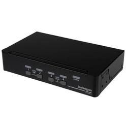 KVMスイッチ 4ポートDisplayPort オーディオ対応 2ポートUSB 3.0ハブ搭載 SV431DPUA